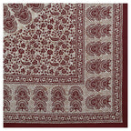 Eco Cotton Double Bedsheet with Peacock Mandala Print – 90x100 Inches + 2 Pillow Covers