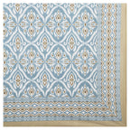 Eklavya Ikat Collection 95x108 Double Bedsheet with Classic Ikat Diamond Motifs & Matching Pillow Covers