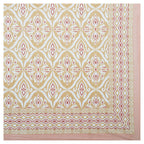 Eklavya Ikat Collection 95x108 Double Bedsheet with Classic Ikat Diamond Motifs & Matching Pillow Covers
