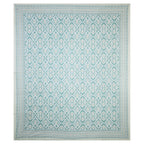 Eklavya Ikat Collection 95x108 Double Bedsheet with Classic Ikat Diamond Motifs & Matching Pillow Covers