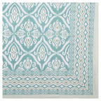 Eklavya Ikat Collection 95x108 Double Bedsheet with Classic Ikat Diamond Motifs & Matching Pillow Covers