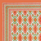 Eklavya Ikat Collection 95x108 Double Bedsheet with Heritage Paisley Ikat Motifs & Matching Pillow Covers