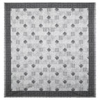 Luxury 100% Cotton Geometric Single Bedsheet Set | 70x100 Inches | Soft & Breathable with 2 Pillow Covers