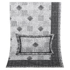 Luxury 100% Cotton Geometric Single Bedsheet Set | 70x100 Inches | Soft & Breathable with 2 Pillow Covers