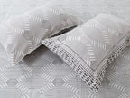 Soft Cotton Geometric Single Bedsheet with 2 Pillow Covers | 70x100
