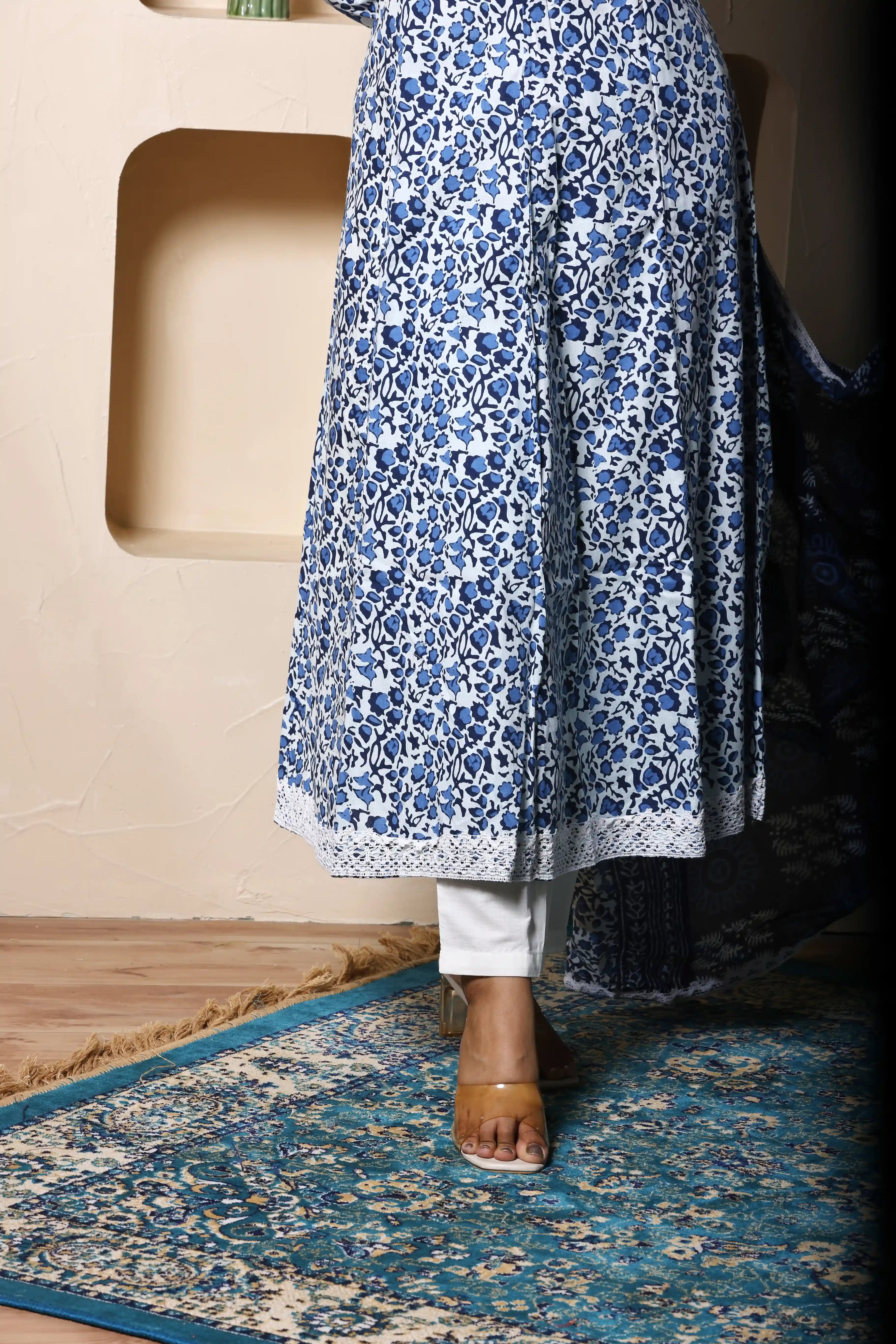 Neelika Indigo Suit Set