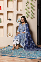Neelika Indigo Suit Set