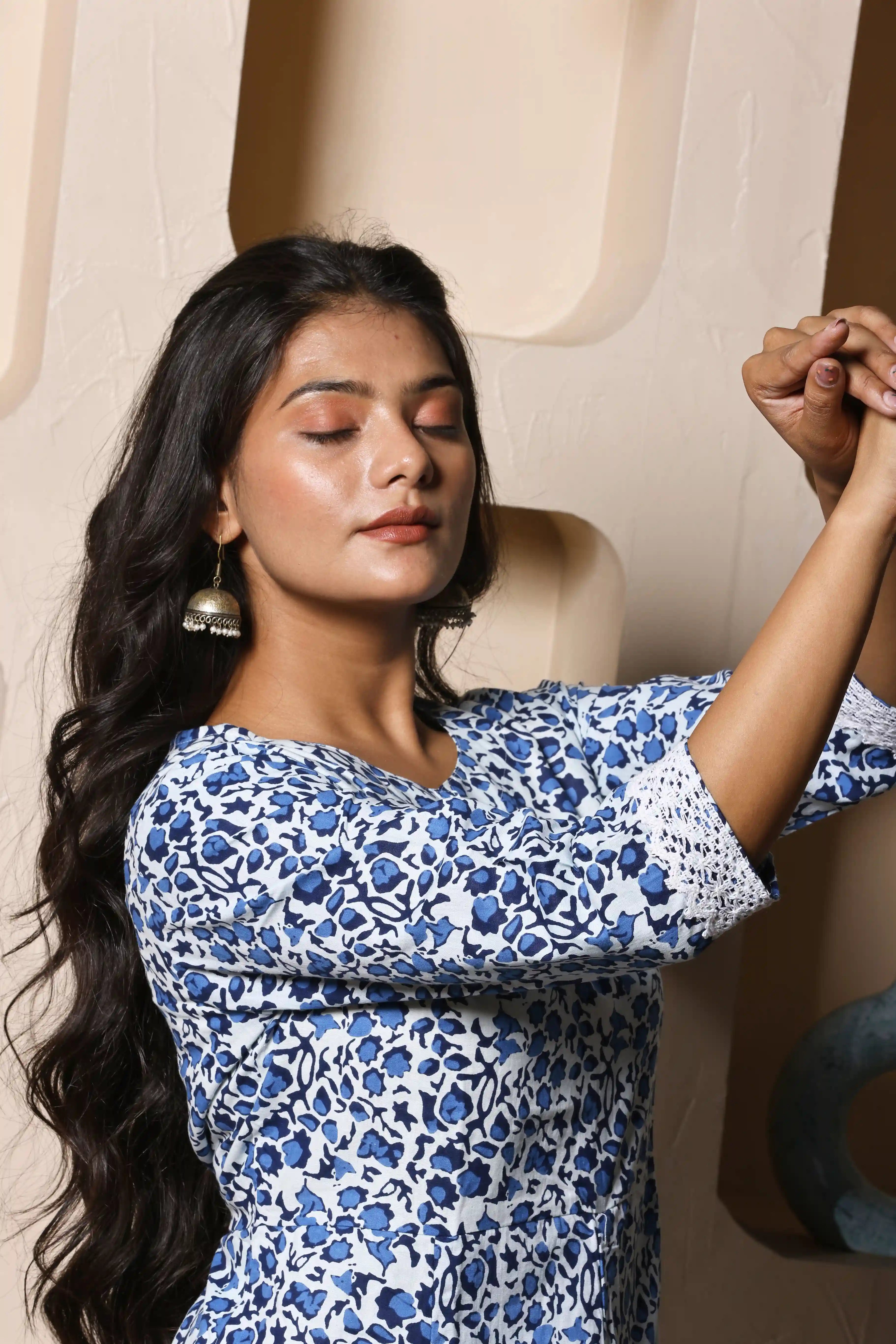 Neelika Indigo Suit Set