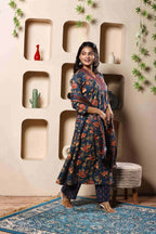 Noor-e-Nilofer Floral Suit Set