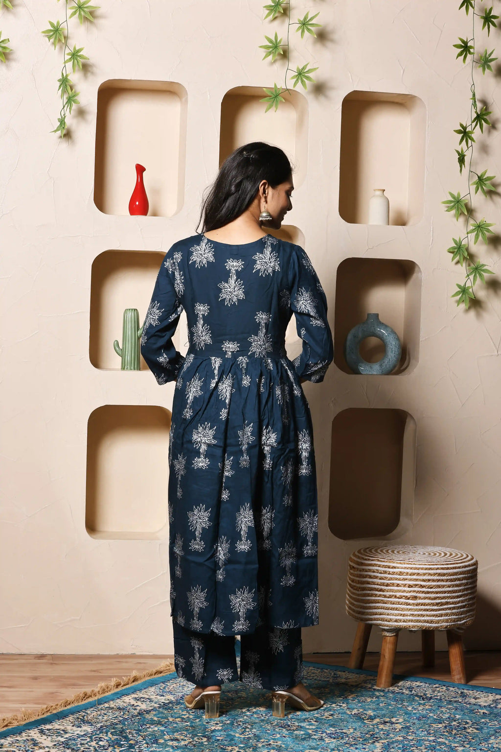 Neel Tara Kurta Set