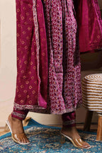 Ruhani Rosewood Thread Suit Set