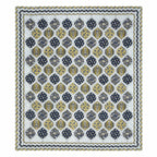 95-108 Viscose Savera Collection Double Bedsheet – Artistic Patterns, Luxurious Fabric & Everyday Elegance