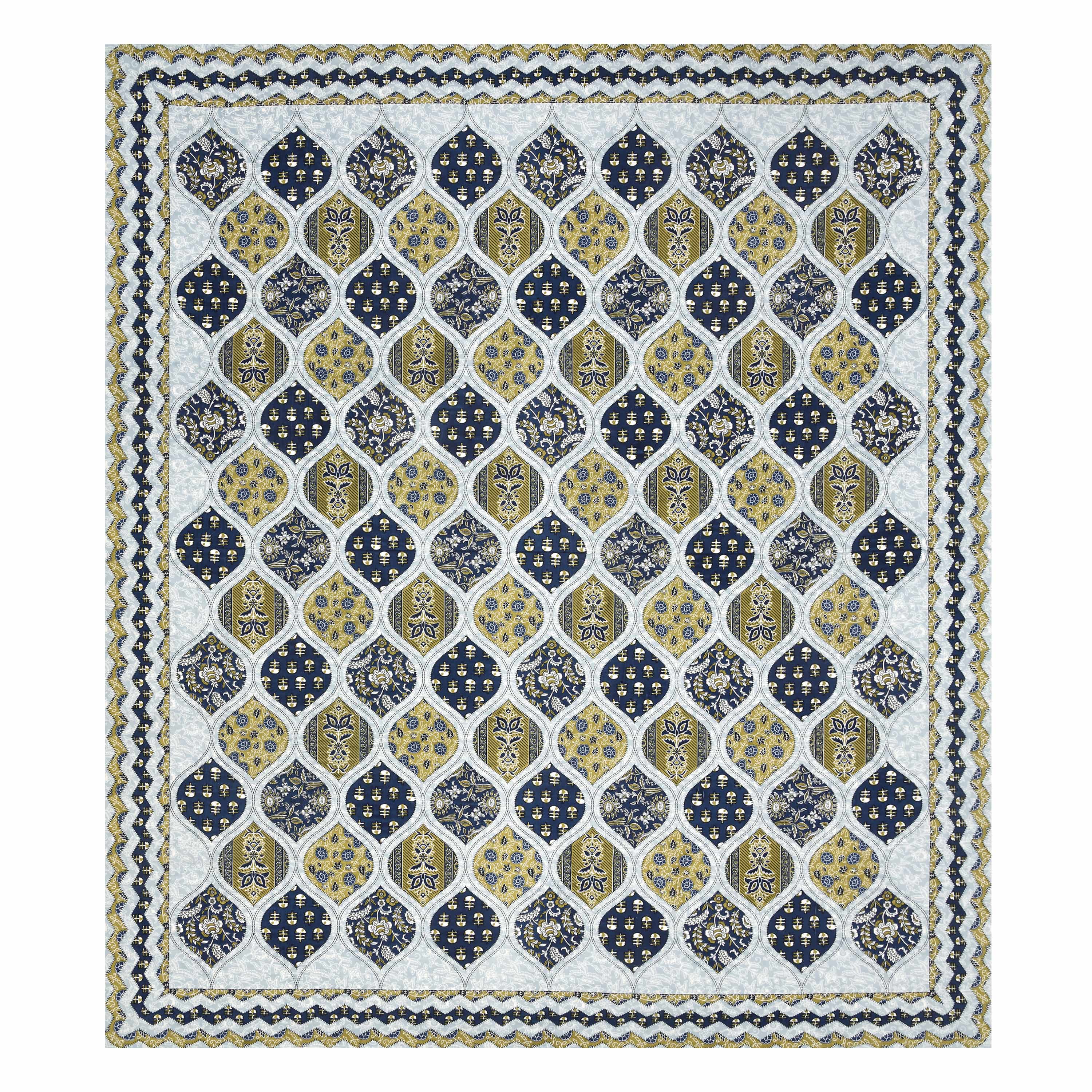 95-108 Viscose Savera Collection Double Bedsheet – Artistic Patterns, Luxurious Fabric & Everyday Elegance