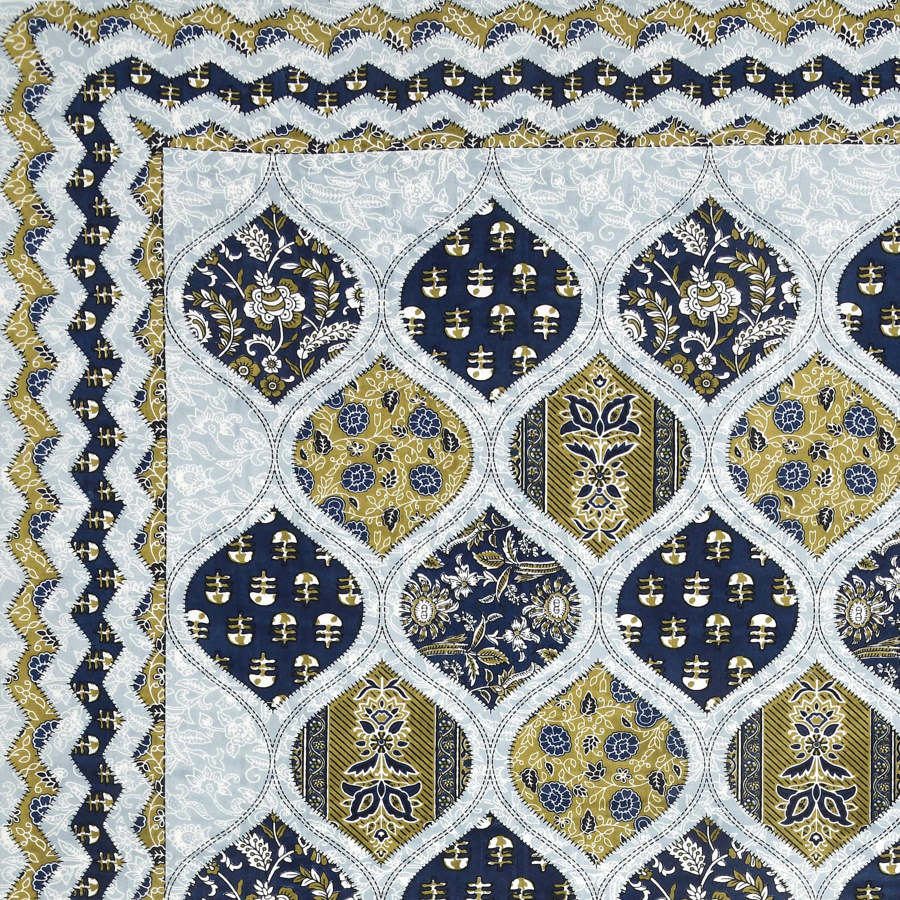 95-108 Viscose Savera Collection Double Bedsheet – Artistic Patterns, Luxurious Fabric & Everyday Elegance
