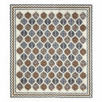 95-108 Viscose Savera Collection Double Bedsheet – Artistic Patterns, Luxurious Fabric & Everyday Elegance