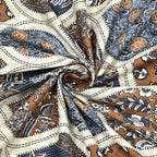 95-108 Viscose Savera Collection Double Bedsheet – Artistic Patterns, Luxurious Fabric & Everyday Elegance