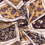 95-108 Viscose Savera Collection Double Bedsheet – Artistic Patterns, Luxurious Fabric & Everyday Elegance