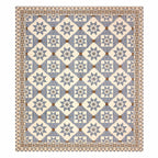 95-108 Viscose Savera Collection Double Bedsheet – Elegant Motifs, Premium Fabric & Lasting Comfort