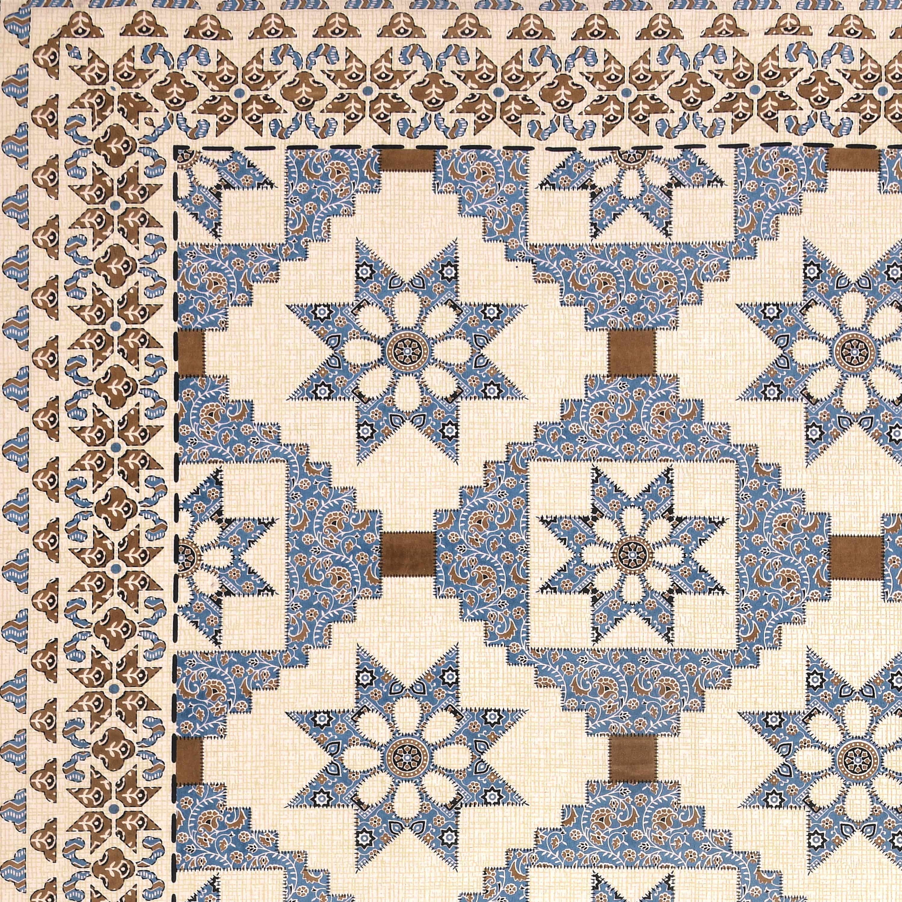 95-108 Viscose Savera Collection Double Bedsheet – Elegant Motifs, Premium Fabric & Lasting Comfort