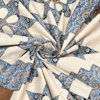95-108 Viscose Savera Collection Double Bedsheet – Elegant Motifs, Premium Fabric & Lasting Comfort