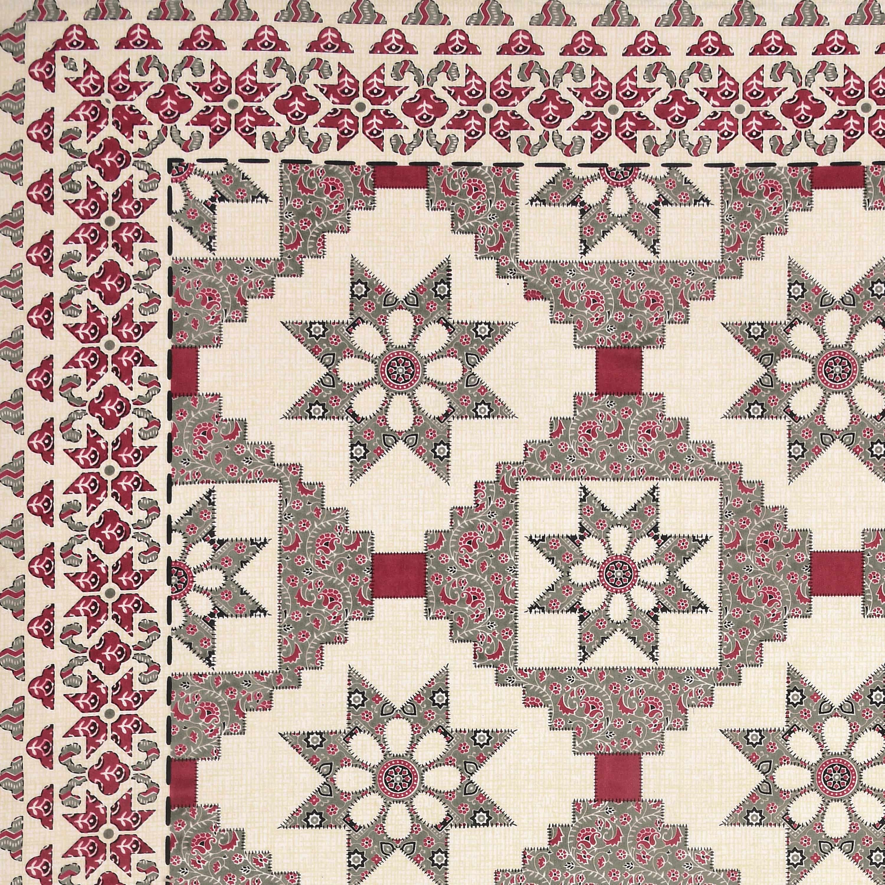 95-108 Viscose Savera Collection Double Bedsheet – Elegant Motifs, Premium Fabric & Lasting Comfort