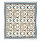 95-108 Viscose Savera Collection Double Bedsheet – Elegant Motifs, Premium Fabric & Lasting Comfort
