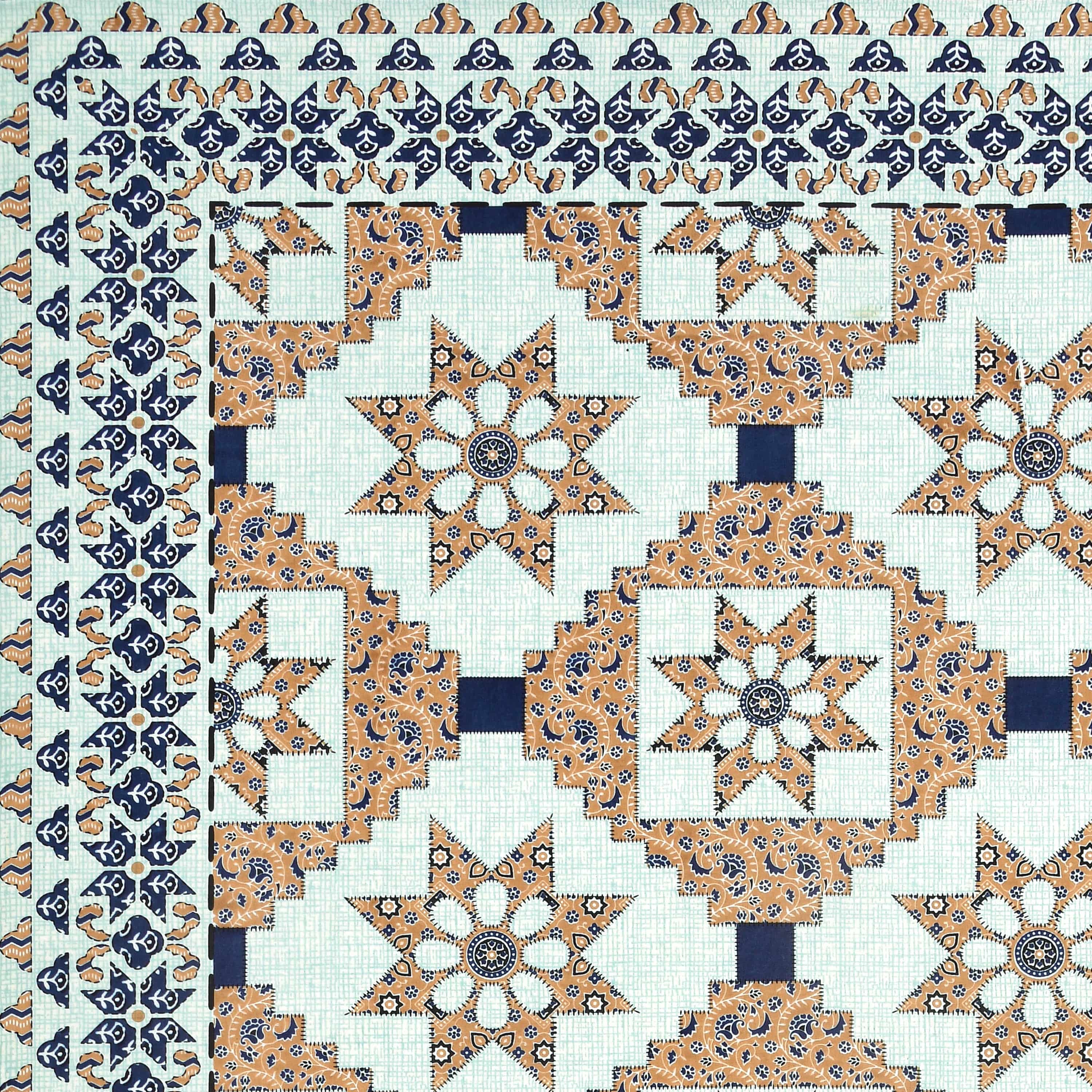 95-108 Viscose Savera Collection Double Bedsheet – Elegant Motifs, Premium Fabric & Lasting Comfort