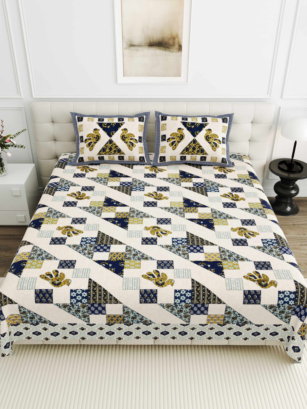 95-108 Viscose Savera Collection Double Bedsheet – Premium Quality & Lasting Comfort