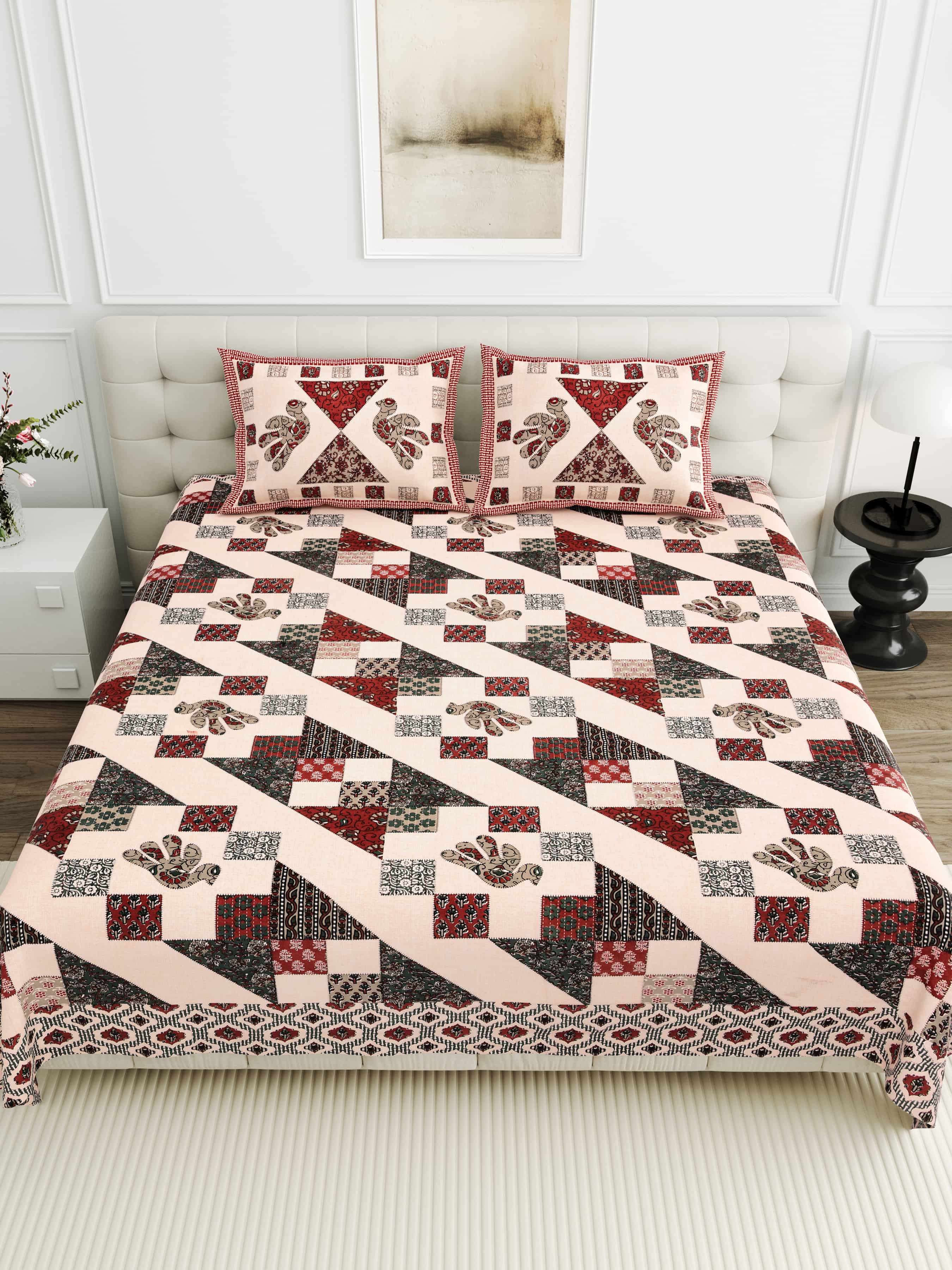 95-108 Viscose Savera Collection Double Bedsheet – Premium Quality & Lasting Comfort