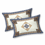 Luxurious Double Bedsheet – 95-108 Viscose Savera Collection with Elegant Traditional Motifs
