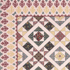 Luxurious Double Bedsheet – 95-108 Viscose Savera Collection with Elegant Traditional Motifs