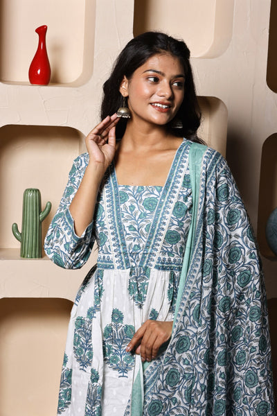 Noor-E-Bahar Anarkali Suit Set