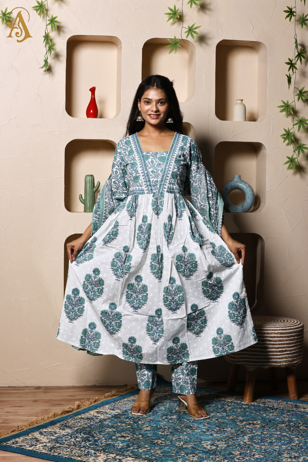 Noor-E-Bahar Anarkali Suit Set