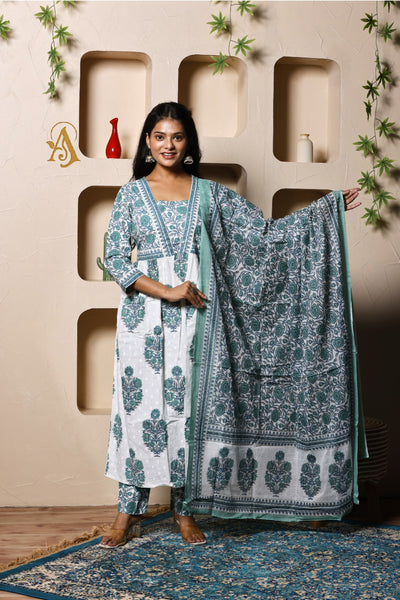 Noor-E-Bahar Anarkali Suit Set