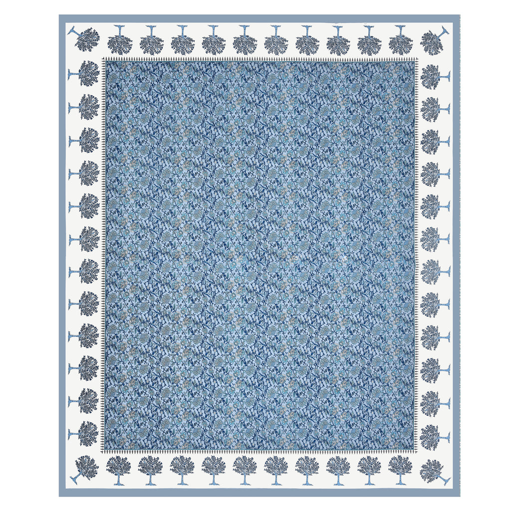 Traditional Floral Buta Design Double Bedsheet 95x108 – Parkota Collection with Pillow Covers