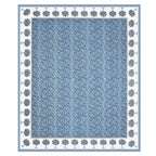 Traditional Floral Buta Design Double Bedsheet 95x108 – Parkota Collection with Pillow Covers