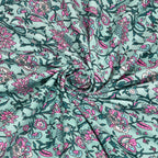 Traditional Floral Buta Design Double Bedsheet 95x108 – Parkota Collection with Pillow Covers