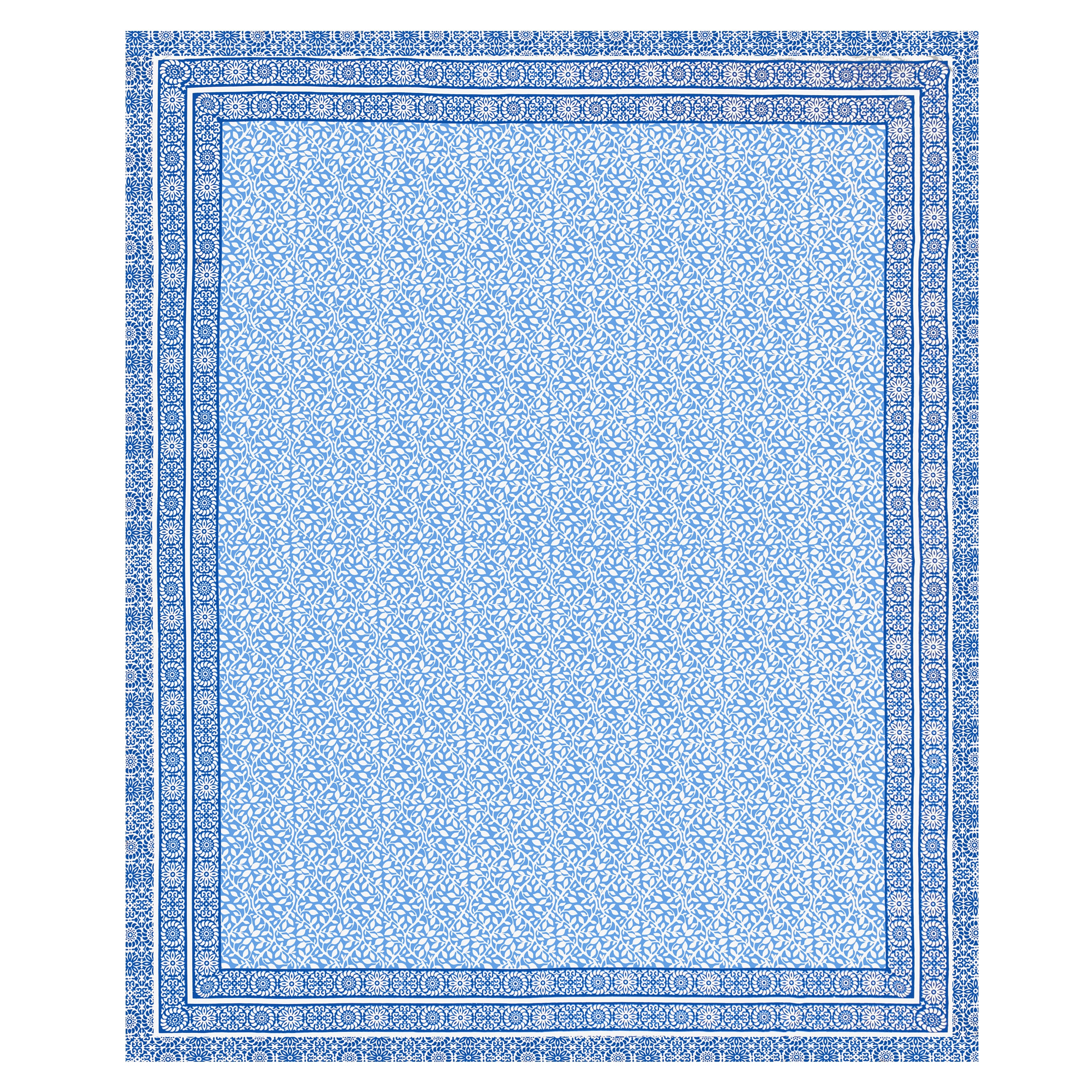 Parkota Collection 95x108 Double Bedsheet with Geometric Floral Patterns & Pillow Covers