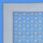 Parkota Collection 95x108 Double Bedsheet with Traditional Floral Buta Patterns & Pillow Covers