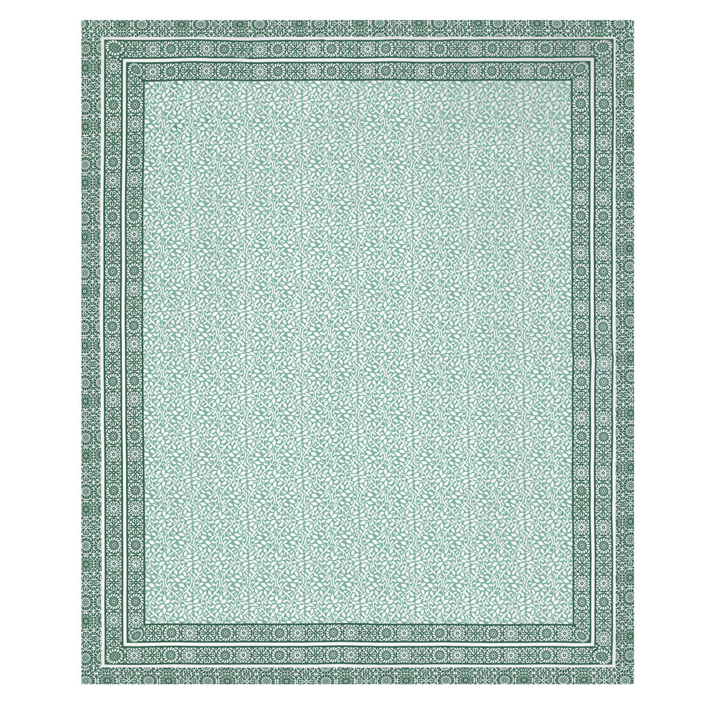 Parkota Collection 95x108 Double Bedsheet with Geometric Floral Patterns & Pillow Covers