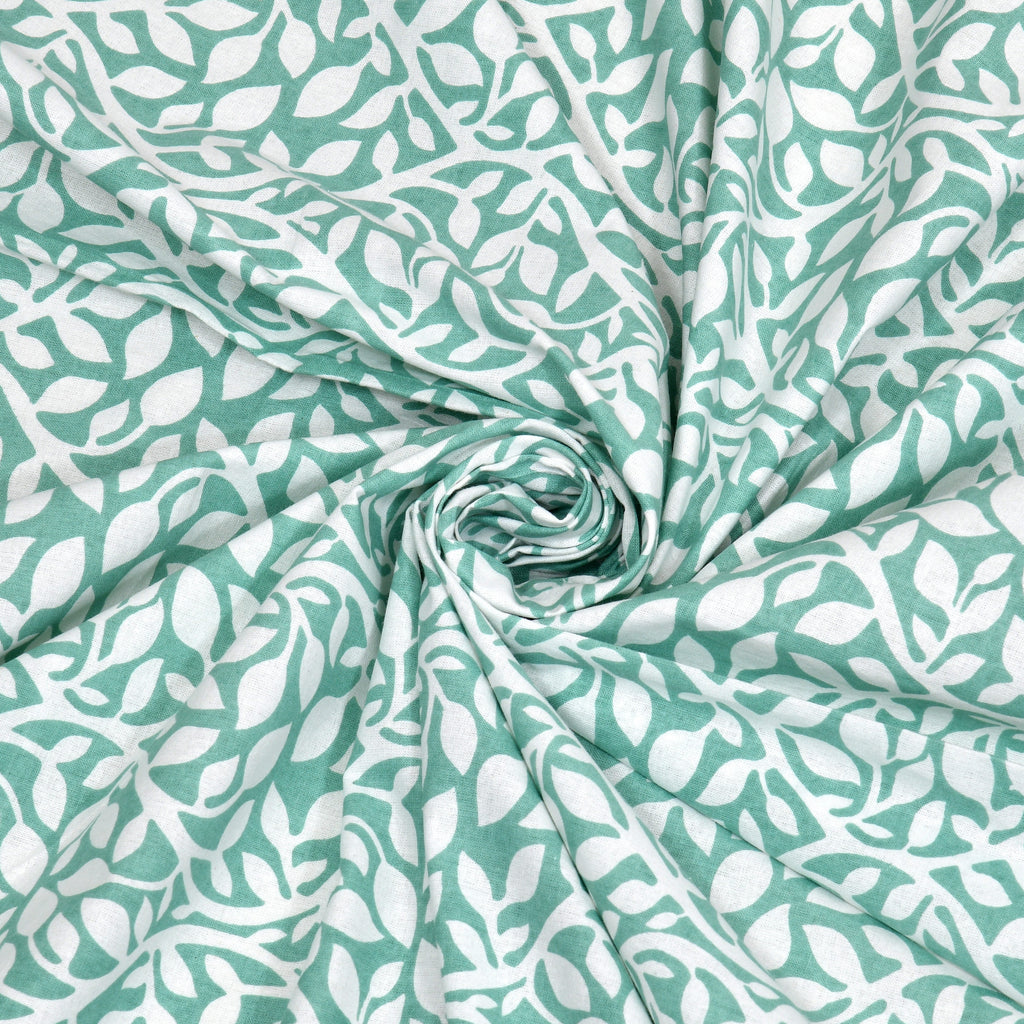 Parkota Collection 95x108 Double Bedsheet with Geometric Floral Patterns & Pillow Covers