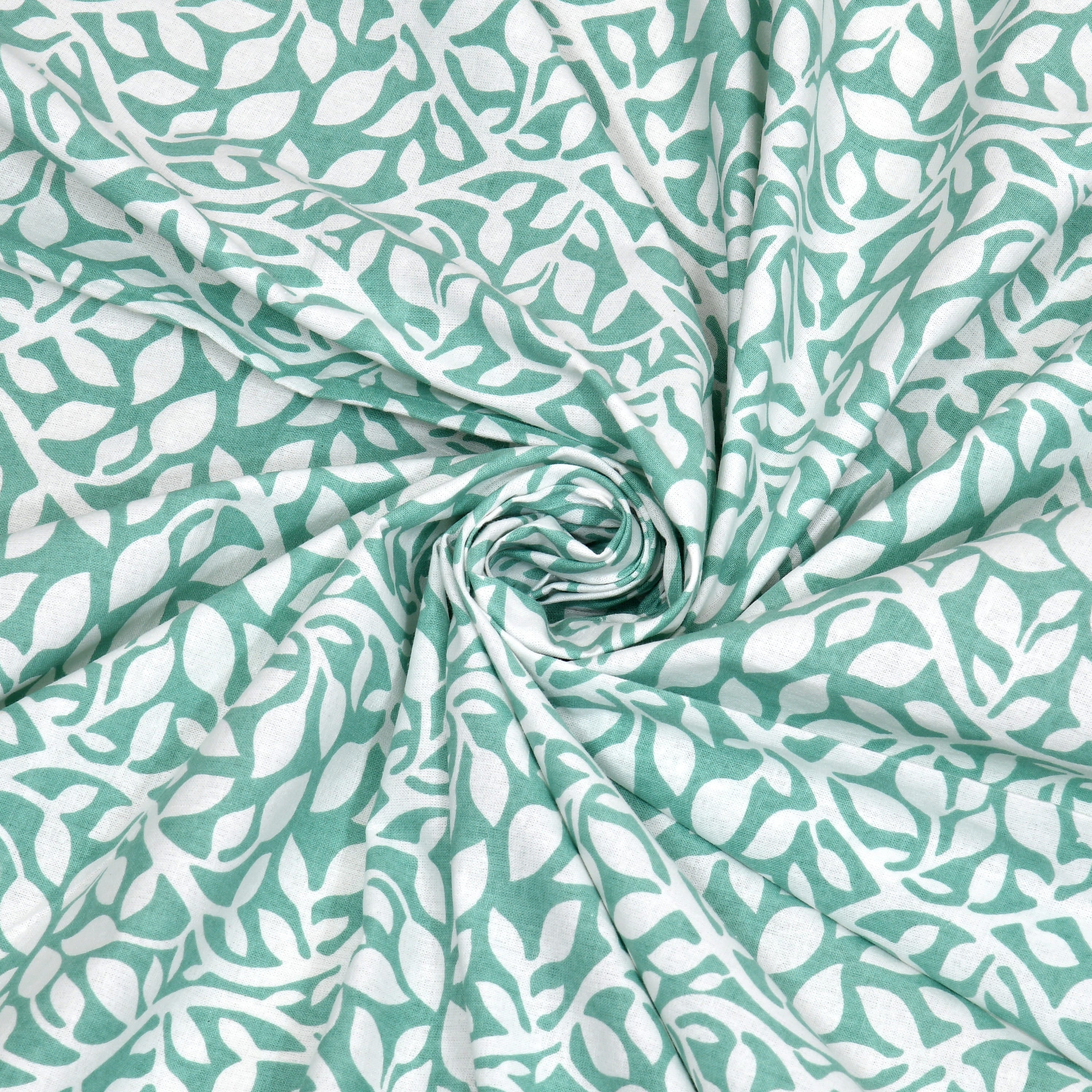 Parkota Collection 95x108 Double Bedsheet with Geometric Floral Patterns & Pillow Covers