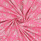 Parkota Collection 95x108 Double Bedsheet with Traditional Floral Buta Patterns & Pillow Covers