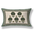 Kesari Cotton Single Bedsheet with Tree & Paisley Print | 70x100 Inches + 2 Pillow Covers