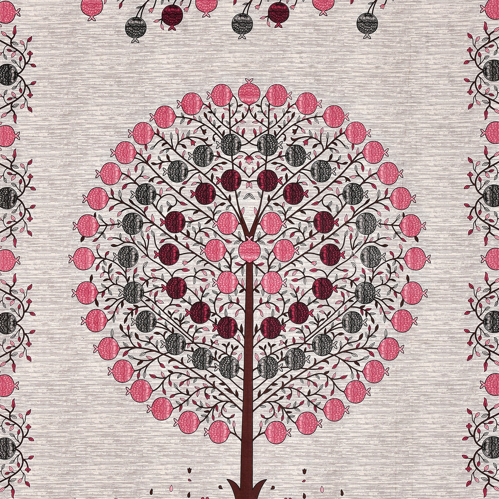 Premium Cotton Kesari Tree of Life Single Bedsheet Set | 70x100 Inches with 2 Pillow Covers