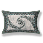 Kesari Cotton Single Bedsheet with Ethnic Spiral Floral Print | 70x100 Inches + 2 Pillow Covers
